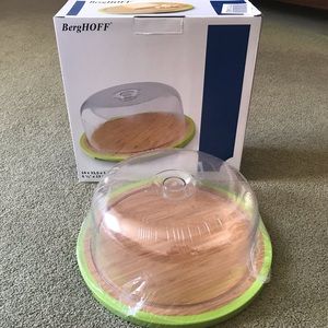 BergHOFF Round Bamboo Dish with Cover